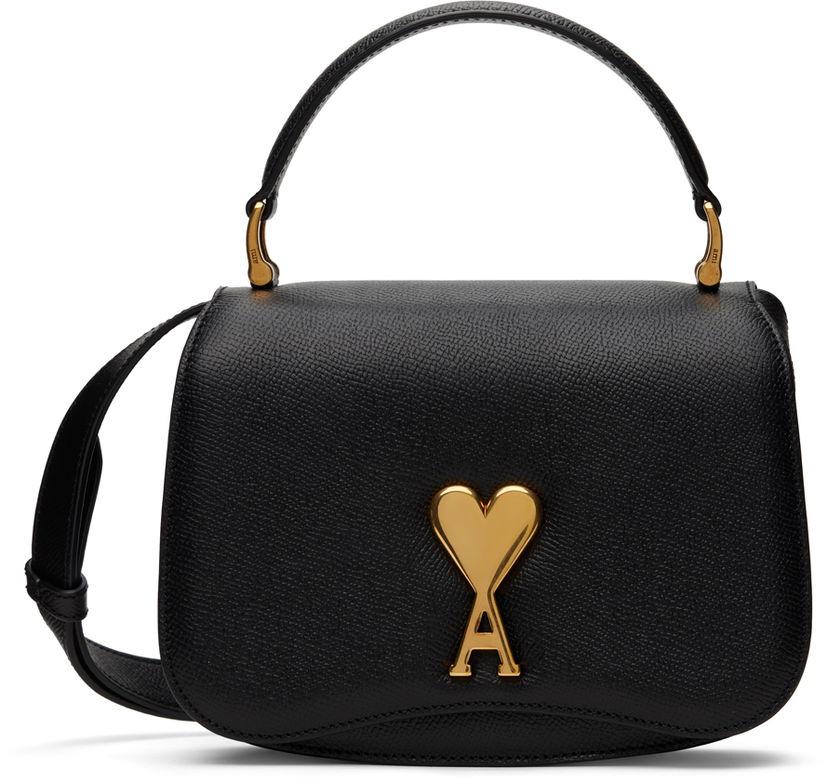 Сумочка AMI Mini Paris Bag чорний | ULL007.AL0036
