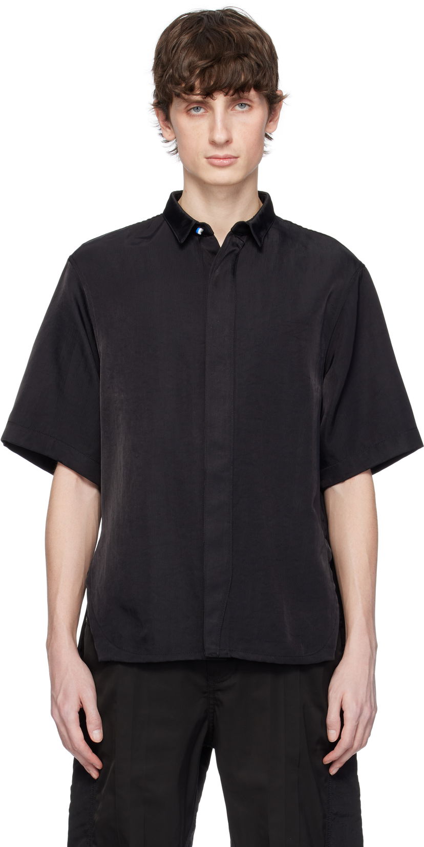 Сорочка ADER ERROR ADER error Half Sleeve Shirt чорний | BO01SSSH0202BK