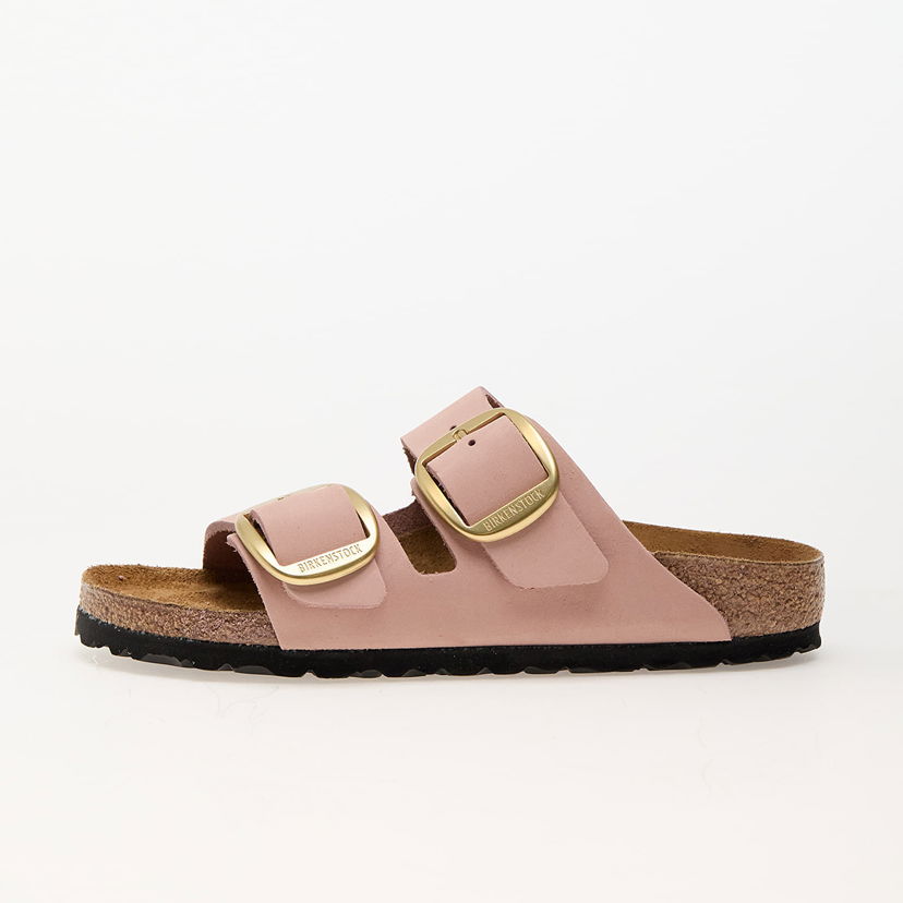 Кросівки та взуття Birkenstock Arizona Big Buckle Nubuck Leather Soft Pink Рожевий | 1026583