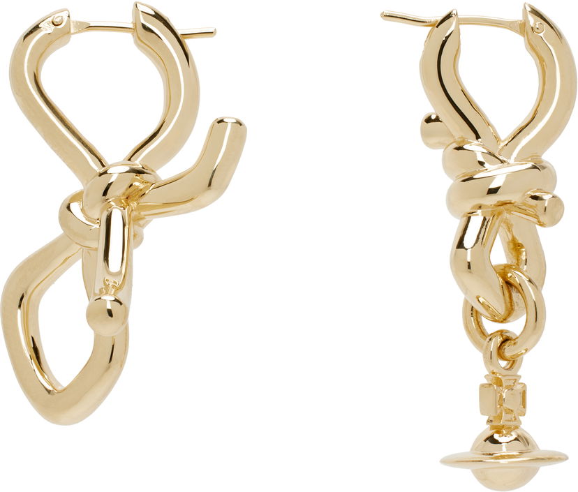 Сережки Vivienne Westwood Vivienne Westwood Sage Knot Earrings Металік | 6202016U-02R001-