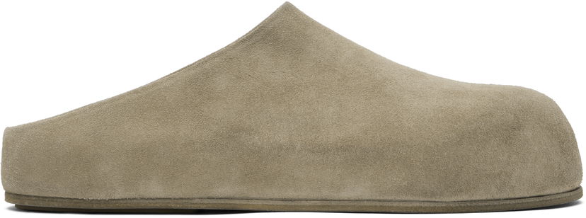 Аксесуари Marsèll Marsèll Grande Suede Mules бежевий | MM4637 P024201