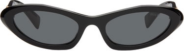 Сонцезахисні окуляри Miu Miu Miu Miu Pointed Cat Eye Acetate Sunglasses чорний | 0MU 09YS 8056597886314, 0