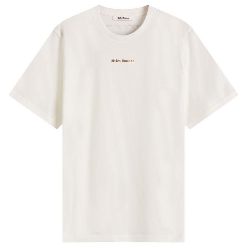 Футболка Wales Bonner Wales Bonner Original T-Shirt, Size Large білий | US25JE23-JE01-000