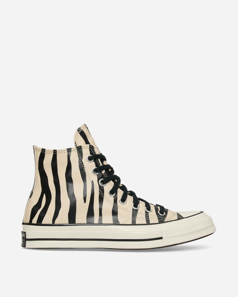 Кросівки та взуття Converse Chuck 70 Glow-In-The-Dark Zebra Print бежевий | A15032C
