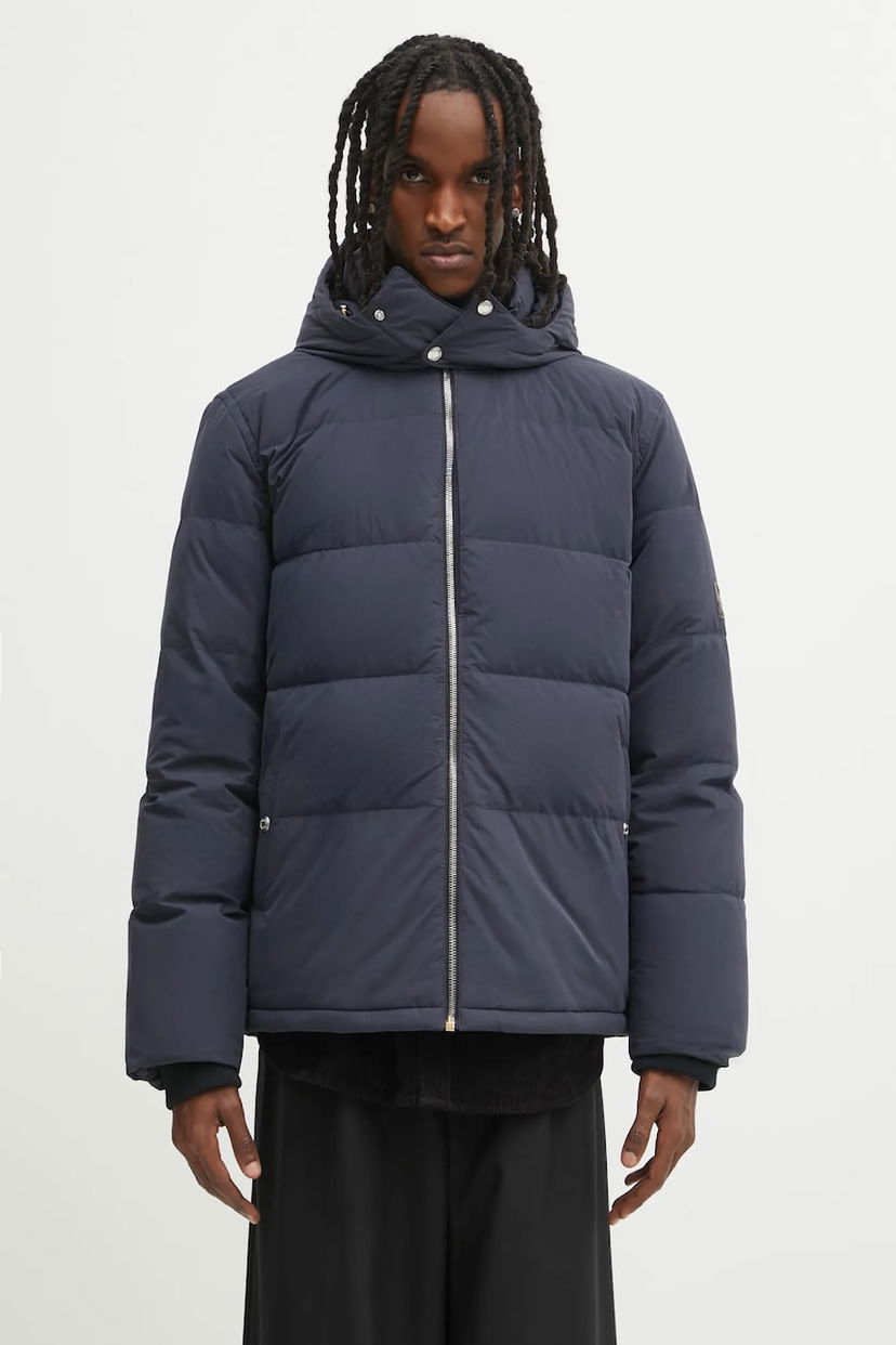 Пуховик Paul Smith Paul Smith Hooded Puffer Jacket темно-синій | M1R.649Z.T02806