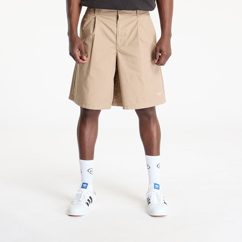 Шорти adidas Originals Wide Leg Bermuda Shorts бежевий | KB5585
