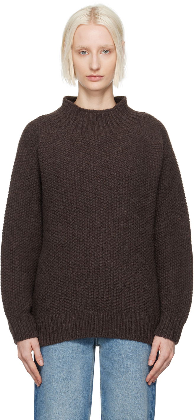 Cветр YMC YMC Loretta Knit Sweater Коричневий | Q8XAQ