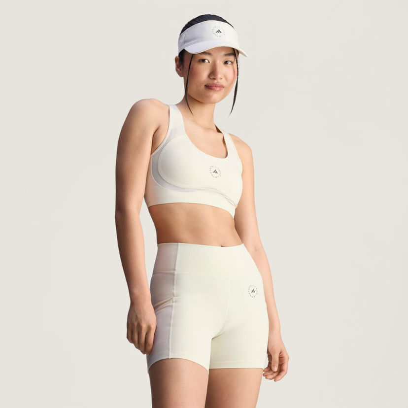 Бюстгальтер adidas Performance adidas by Stella McCartney Power Impact Medium-Support Training Bra бежевий | JW4540