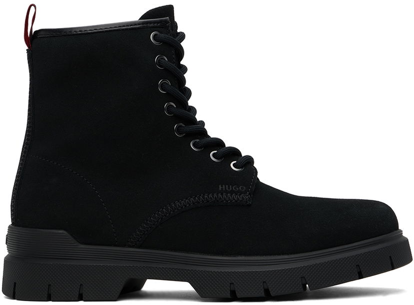 Одяг BOSS Hugo Embossed Boots чорний | 50522981