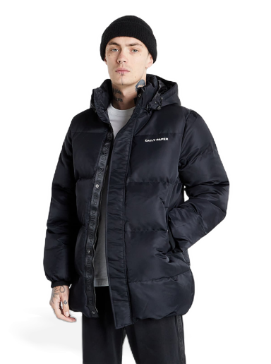 Пуховик DAILY PAPER Epuffa Mid чорний | 2022070