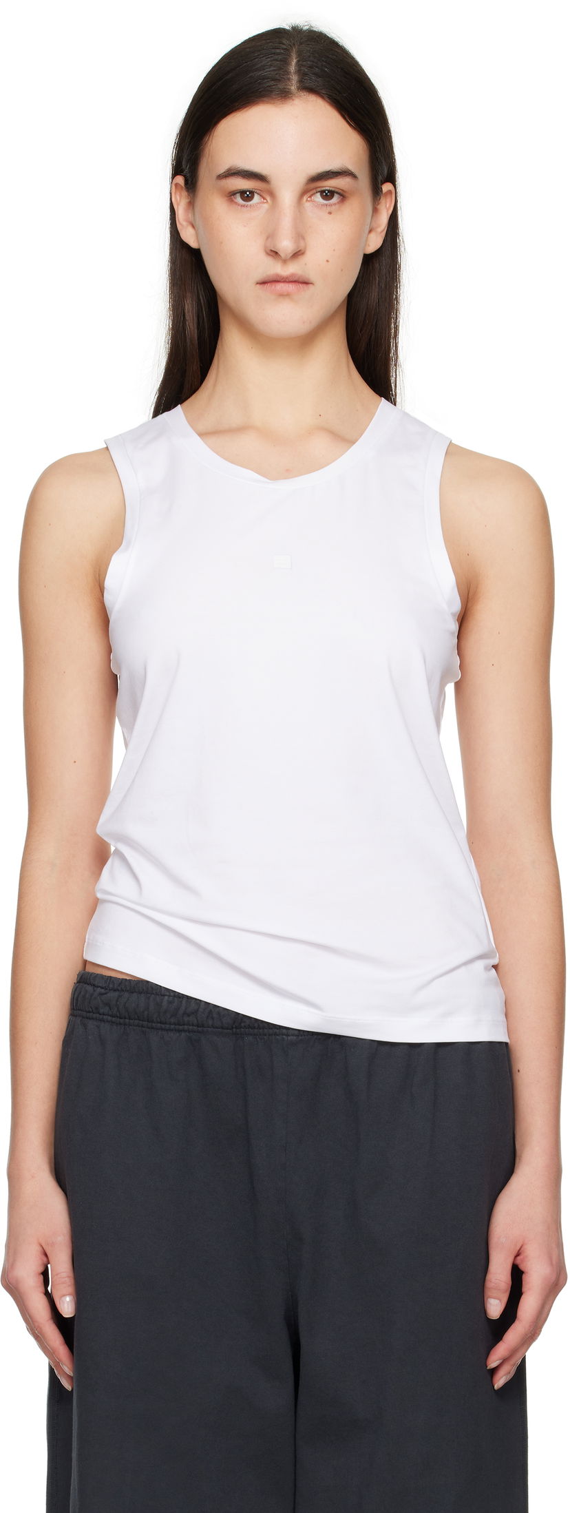 Безрукавка Acne Studios Acne Studios Jersey Tank Top білий | CL0314-