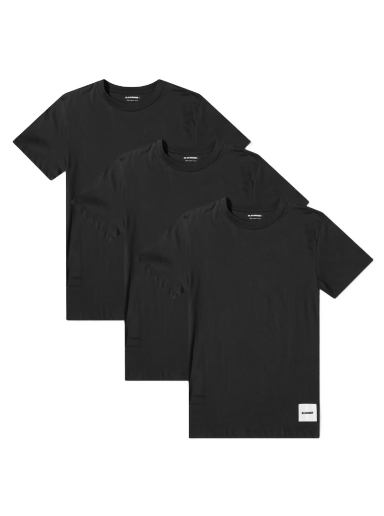 Футболка Jil Sander 3 Pack Tee чорний | J47GC0001-J45048-001