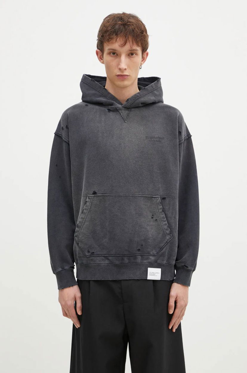Світшоти Neighborhood NEIGHBORHOOD Distressed Hoodie Сірий | 242OKNH.CSM02