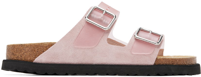 Одяг Birkenstock Arizona PVC Milky Sandals Рожевий | 1028675