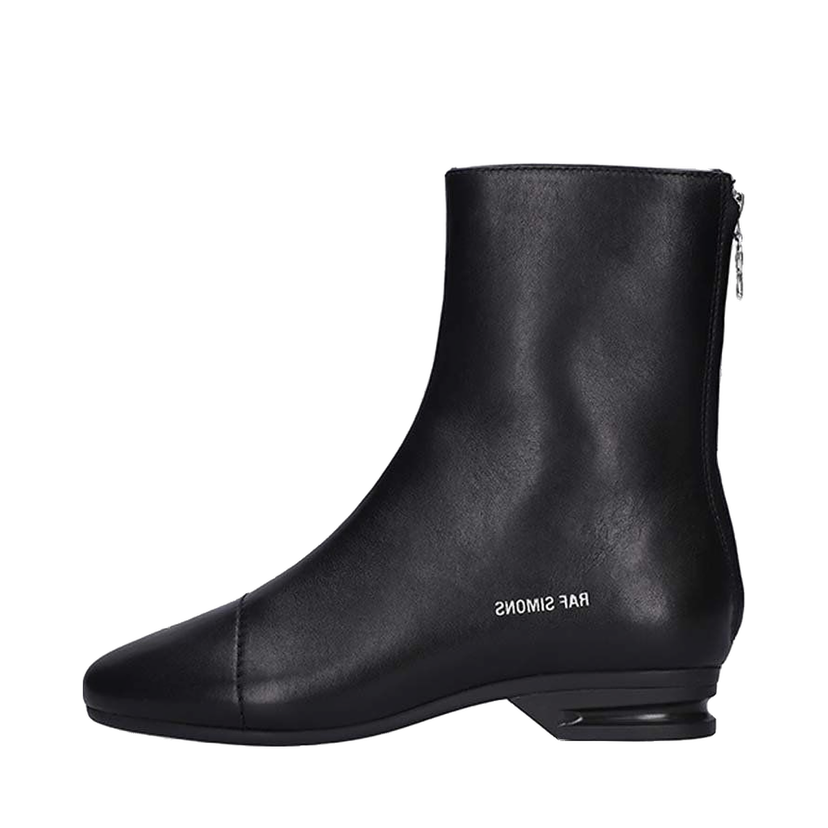 Кросівки та взуття RAF SIMONS Leather Ankle Boots чорний | HR790006L.0003
