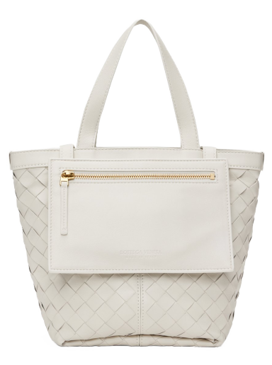 сумка-тоут Bottega Veneta Small Flip Flap Bag білий | 754916 VCPP1