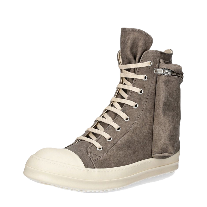 Кросівки та взуття Rick Owens Cargo Sneaks Сірий | DU02D2801.SCF