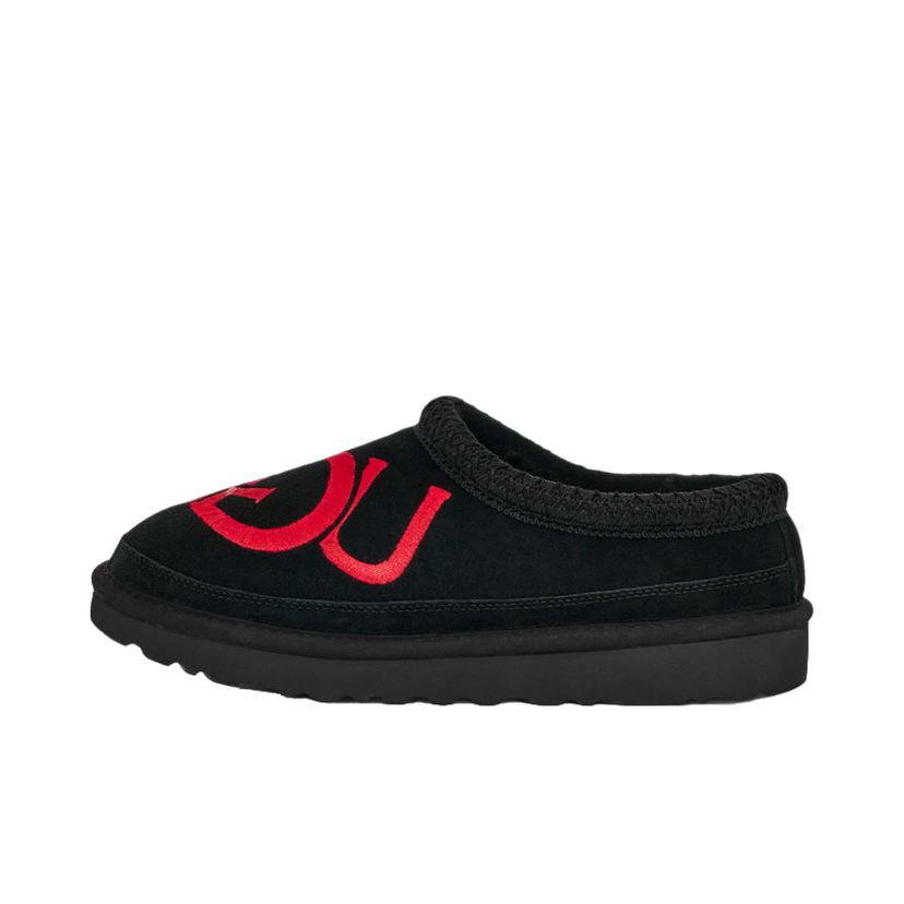 Кросівки та взуття UGG Tasman Logo Slipper чорний | 1112448-BSMR