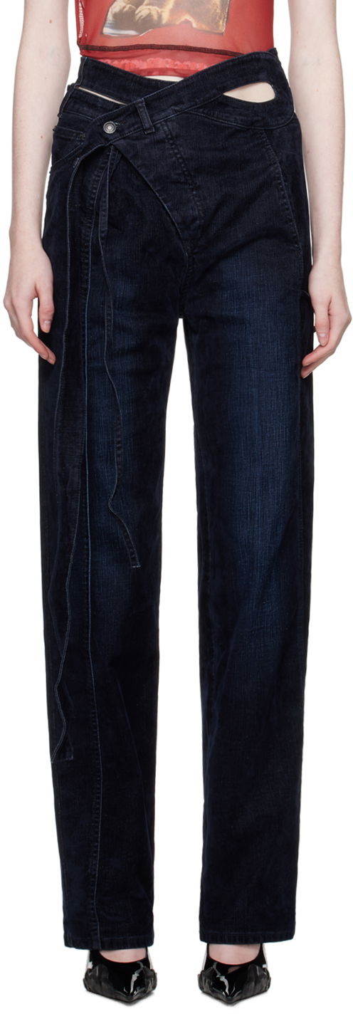 Джинси Ottolinger Ottolinger Wrap Jeans Синій | 1700211