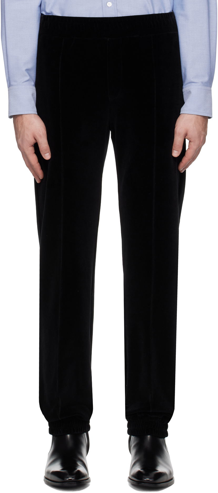 Штани Valentino 'Chez ' Patch Sweatpants чорний | 6V3MD05AARD