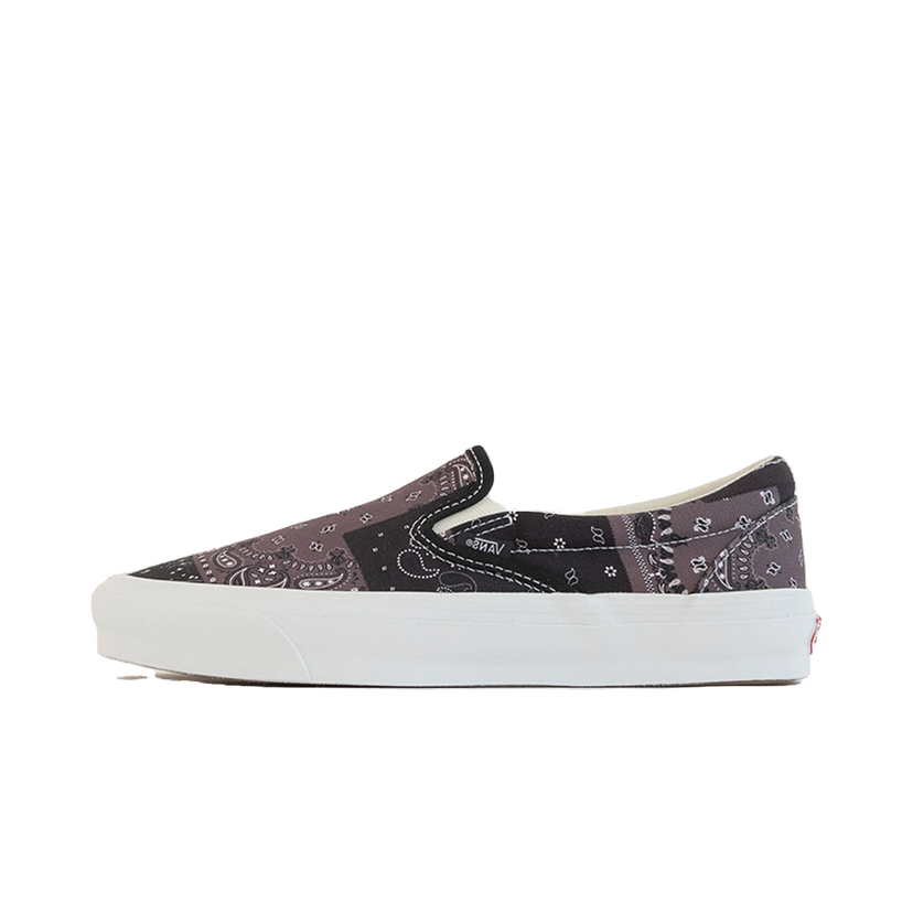 Кросівки та взуття Vans Slip-On Kith 10th Anniversary Moonless Night Bandana чорний | VN0A45JK6CH