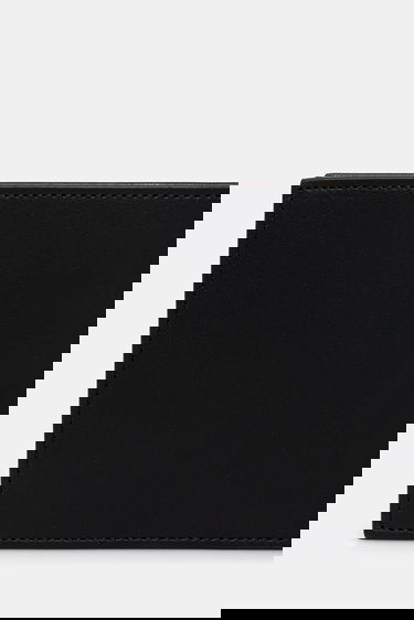Гаманець Paul Smith Paul Smith Leather Wallet with Multi-Stripe Trim чорний | M1A.4832.CMULTI, 3