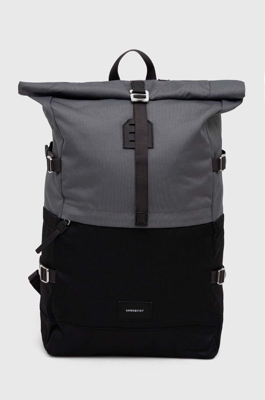 Рюкзак Sandqvist Backpack Bernt Patterned Сірий | SQA2054, 0