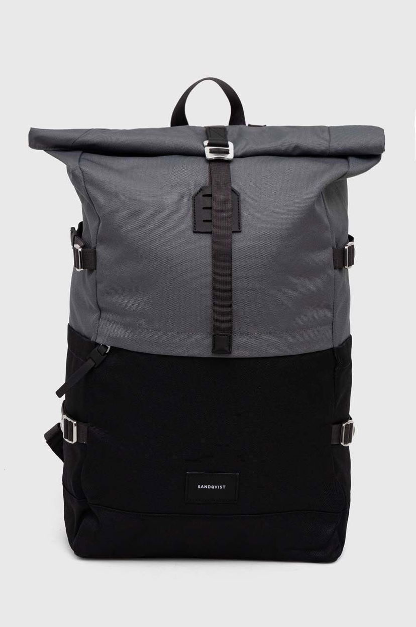 Рюкзак Sandqvist Backpack Bernt Patterned Сірий | SQA2054