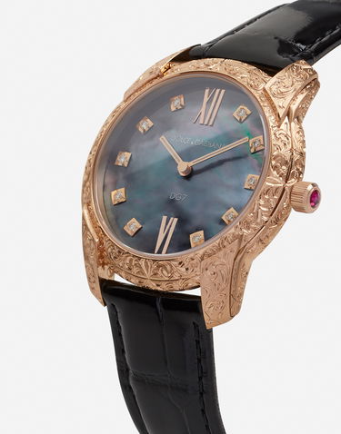 Годинник Dolce & Gabbana Dolce & Gabbana Dg7 Gattopardo Watch with Diamonds Металік | WWFE2GXGFDAN0000, 1