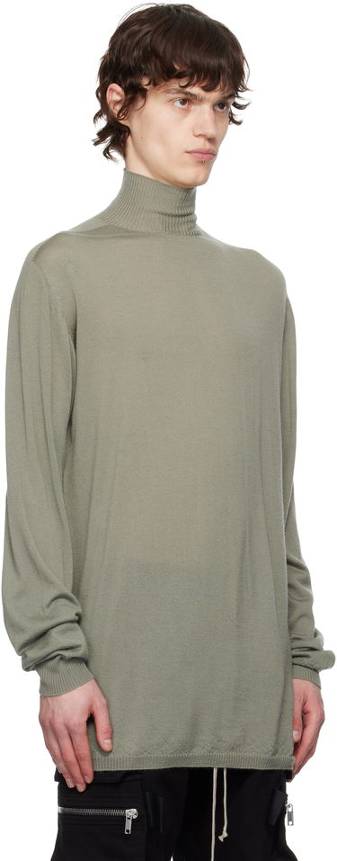 Cветр Rick Owens Rick Owens Hollywood Oversized Turtleneck Зелений | RU01E5626 WS, 1