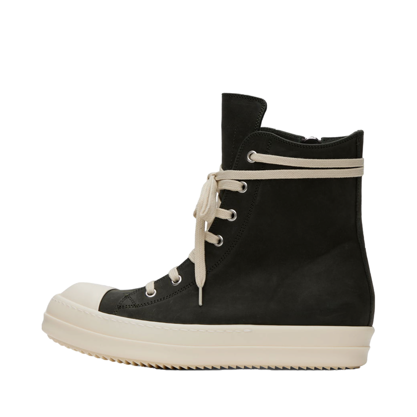 Кросівки та взуття Rick Owens Green Porterville Sneakers чорний | RU02D6890 LWN
