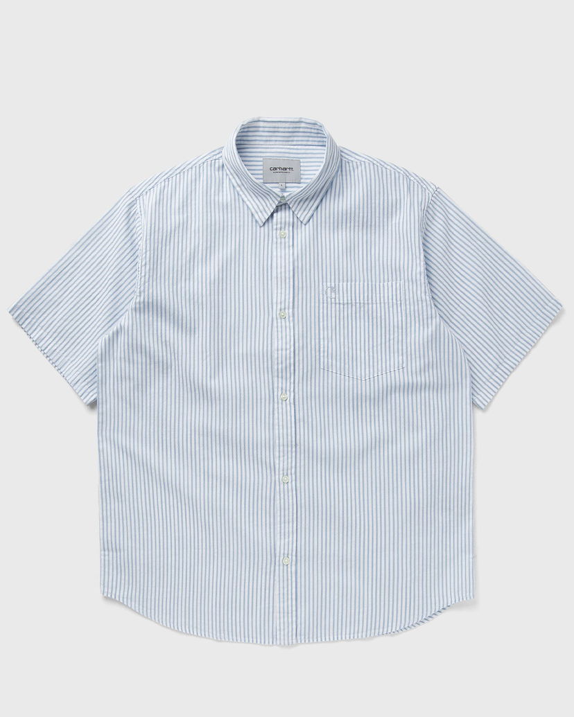 Сорочка Carhartt WIP Phelps Short Sleeve Shirt Синій | I034532-2SS.XX