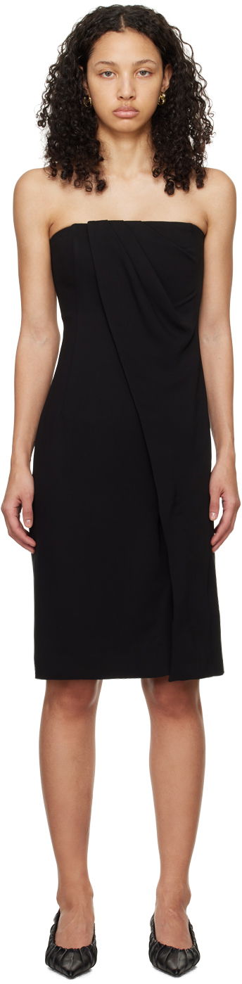 плаття Anine Bing Anine Bing Halle Strapless Midi Dress чорний | A-02-0490-000