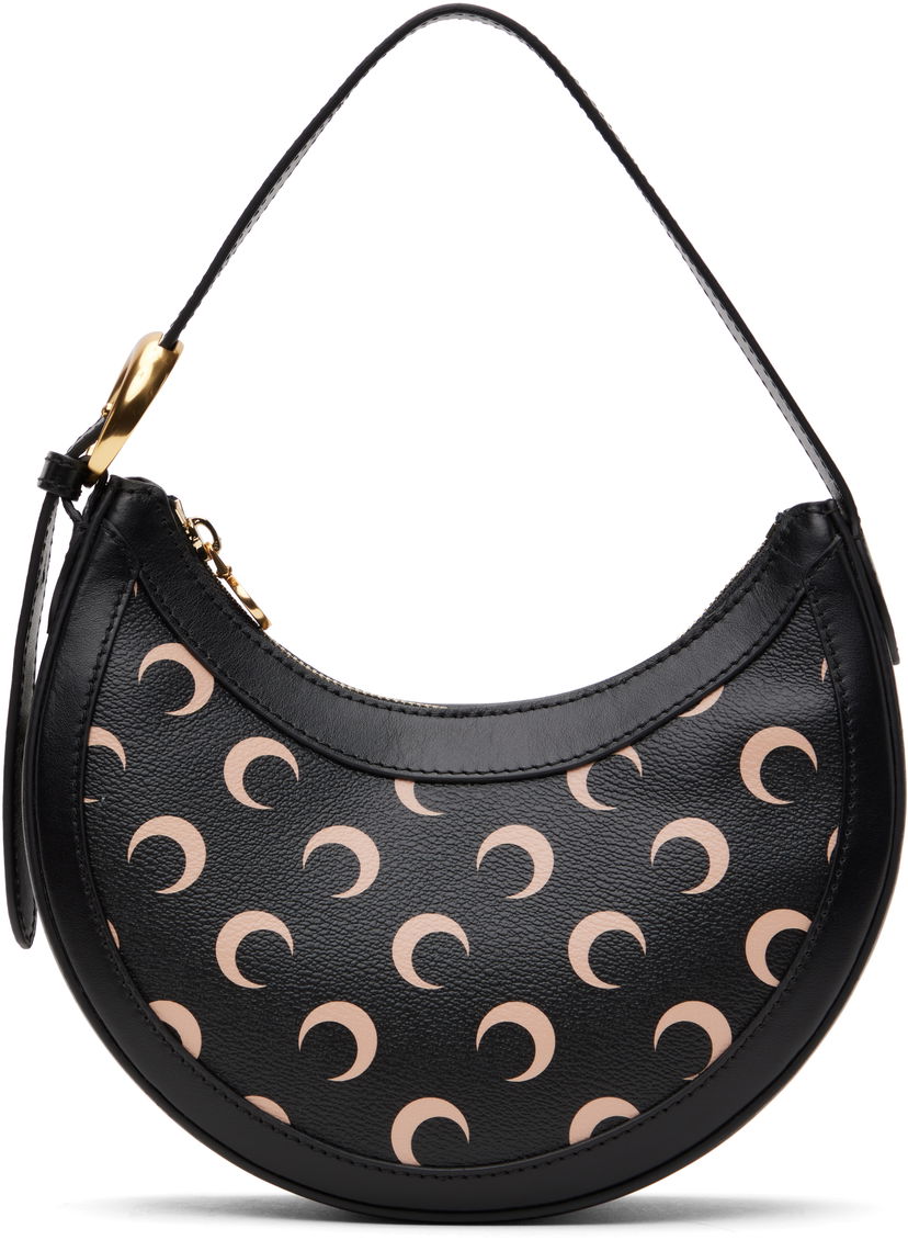 Сумочка Marine Serre Marine Serre Eclips Mini Moon Canvas Bag чорний | WBA002A RWOV0030