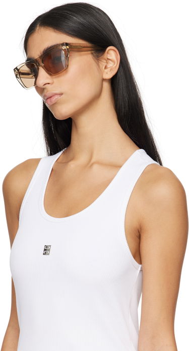 Сонцезахисні окуляри Givenchy Square Sunglasses бежевий | GV40061U 192337139048, 3