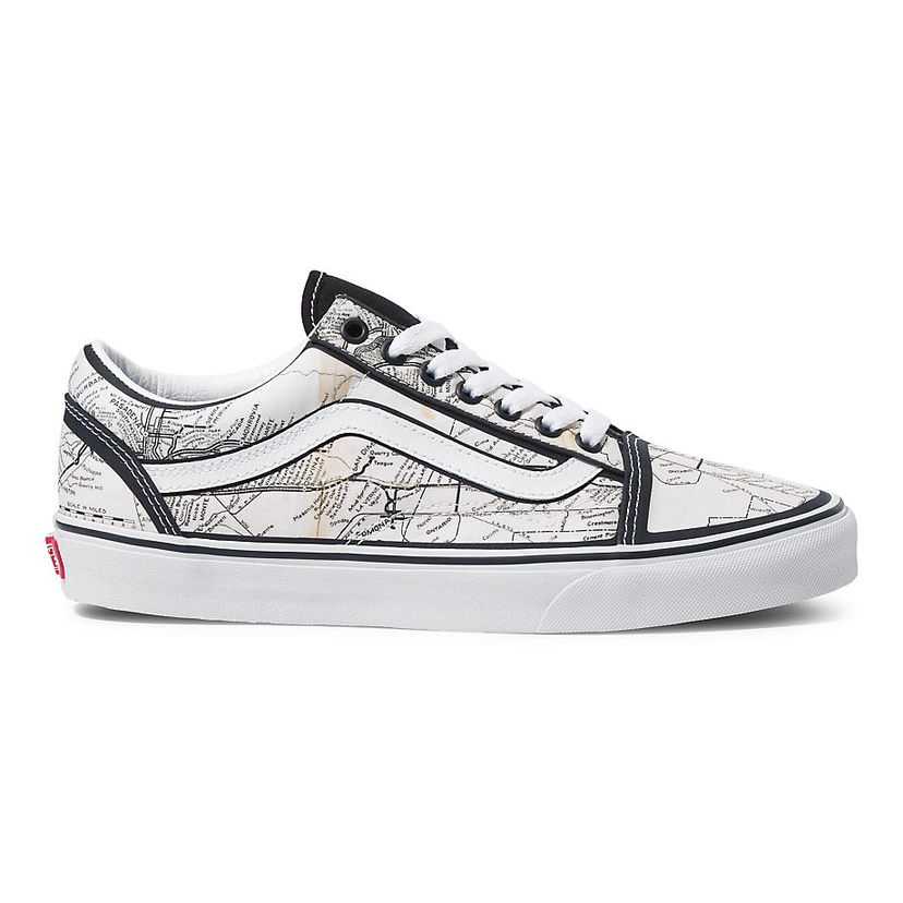Кросівки та взуття Vans Frances Stark/maps Old Skool білий | VN0A5KRF94H