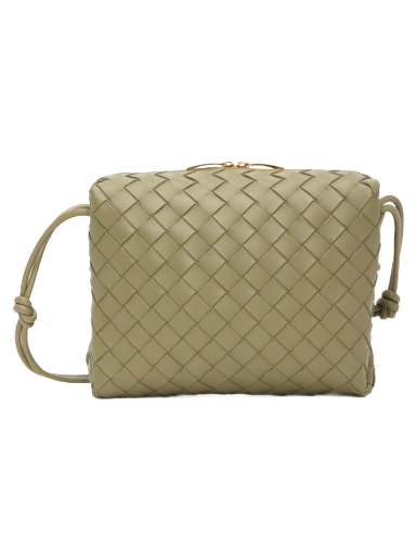 Сумка Bottega Veneta Small Loop Camera Bag бежевий | 723548 V1G11