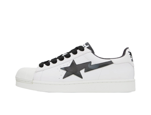 Кросівки та взуття BAPE Skull Sta "White Black" білий | 1J20191007