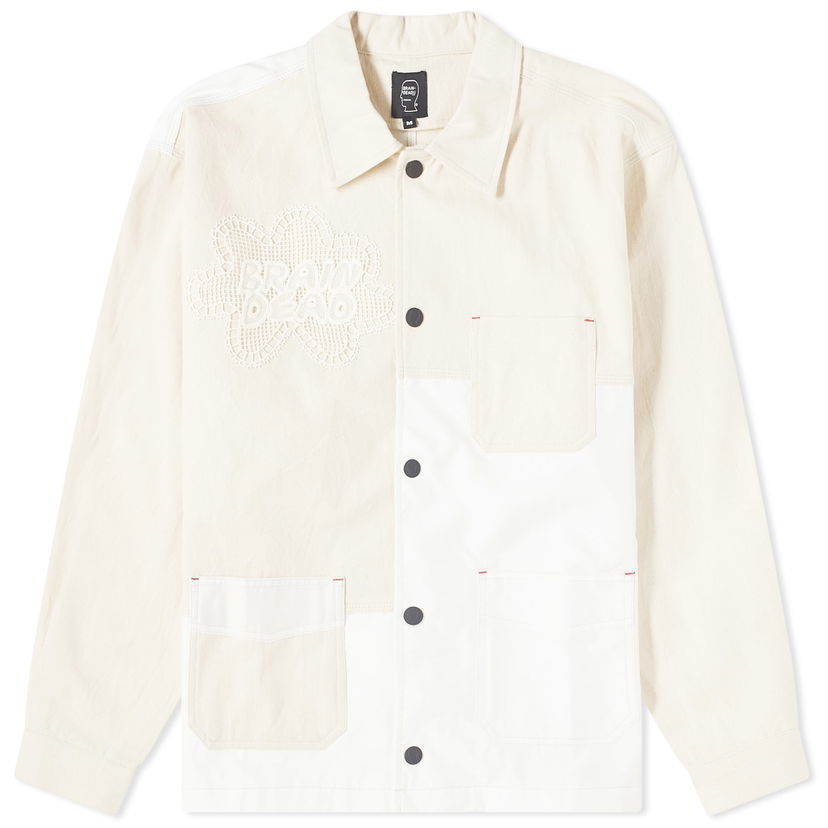 Куртка Brain Dead Brain Dead Doily Chore Jacket білий | BDF23O00003468WH02
