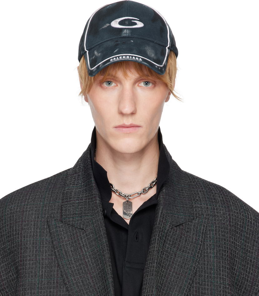 Кепка Balenciaga Balenciaga Sports Icon Cap чорний | 811803410B2