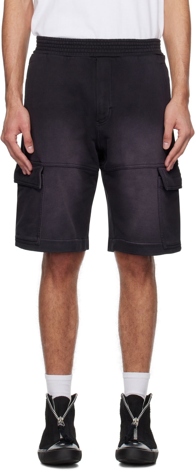 Шорти 1017 ALYX 9SM 1017 ALYX 9SM Garment Dye Cargo Shorts чорний | AAMSO0084FA01
