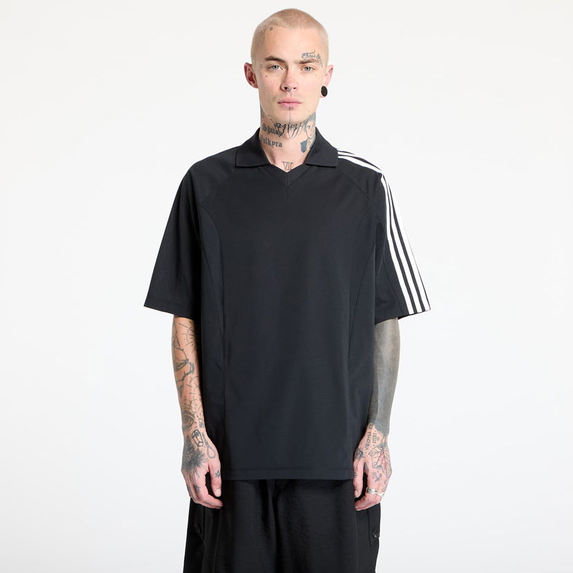 Сорочка поло Y-3 Cut Line Black T-Shirt чорний | JN4877