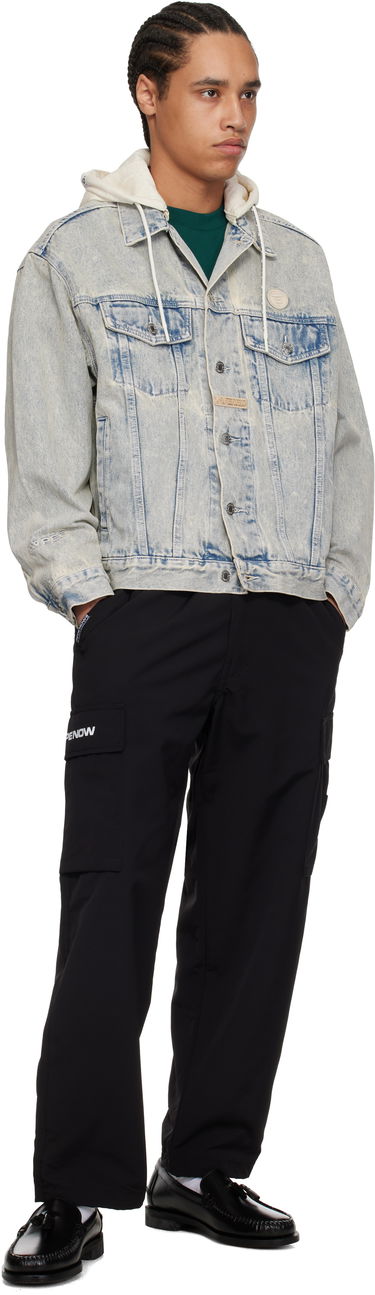 Куртка AAPE by A Bathing Ape AAPE by A Bathing Ape 'AAPE Now' Hooded Denim Jacket Синій | AAPLJM7700XBNBLR, 3