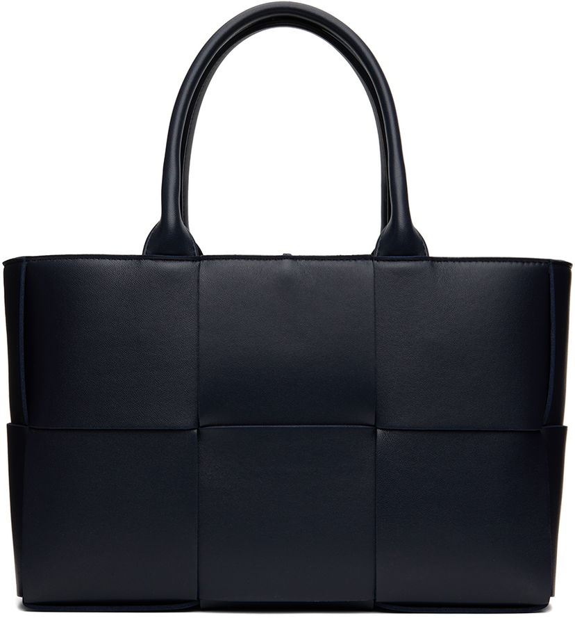 сумка-тоут Bottega Veneta Small Arco Tote Bag темно-синій | 652867 VCQC2