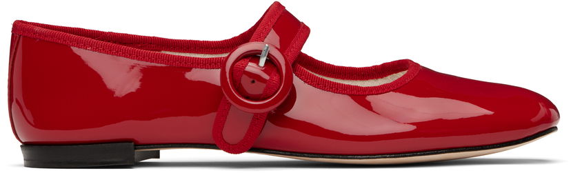 плаття Repetto Repetto Georgia Square-Toe Mary Jane Ballerinas Червоний | V4141V
