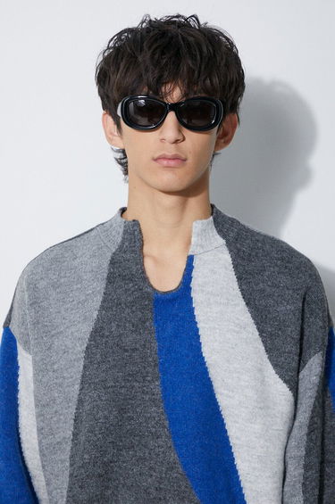 Cветр ADER ERROR Batia Knit Mock Neck Sweater Сірий | BMADFWKT0301, 4