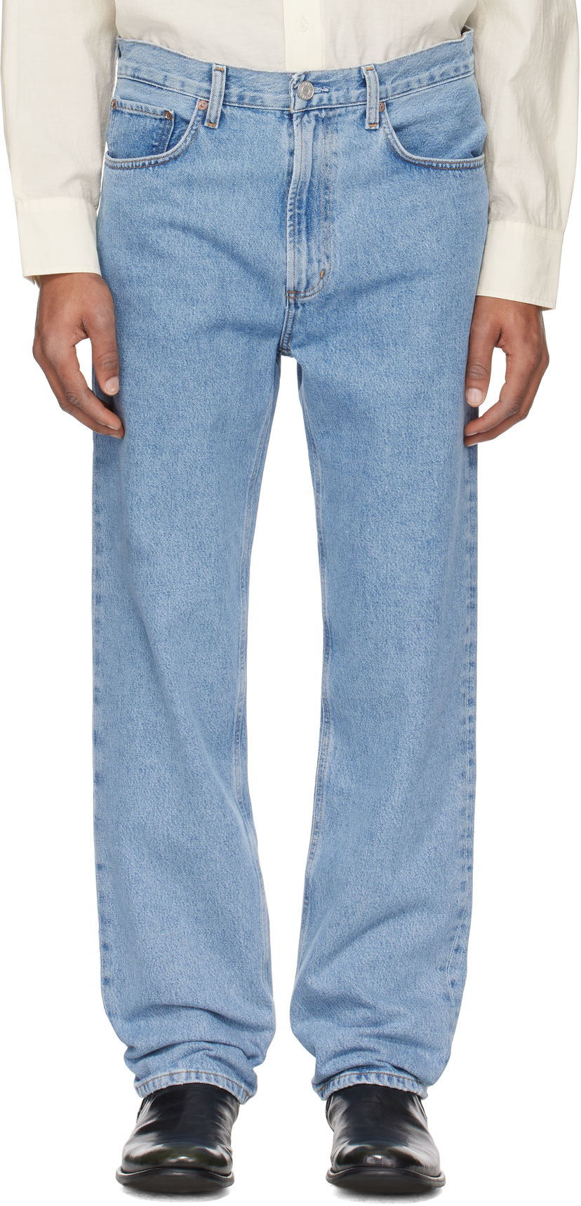 Джинси AGOLDE AGOLDE Waldon Loose Fit Jeans Синій | A673-1206