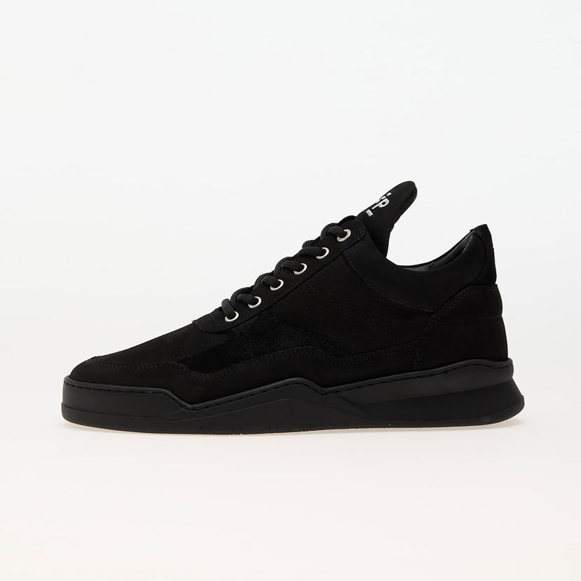 Кросівки та взуття Filling Pieces Low Top Ghost Panel чорний | 25255111847