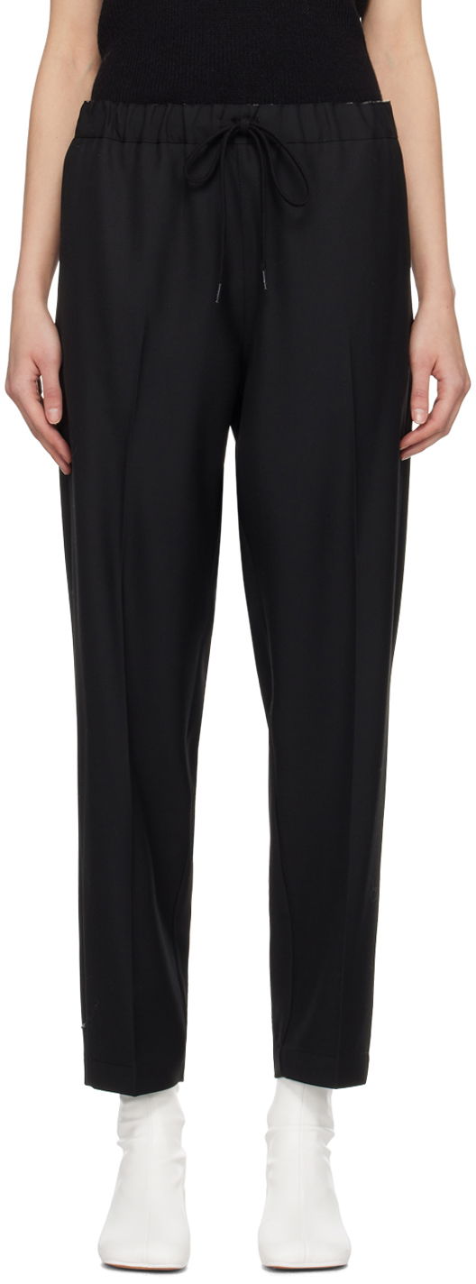 Штани Maison Margiela MM6 Tapered Trousers чорний | S52KA0484 S78357