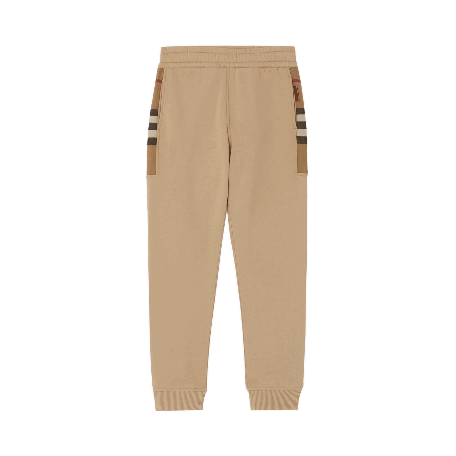 Спортивні штани Burberry Check Side Panel Sweatpants бежевий | 8045014, 0